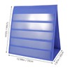 Toyvian Tabletop Desktop Pocket Chart with 20 Dry Erase Cards
