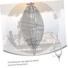 Totority Stainless Steel Olive Shape Fishing Bait Cage Durable Lure