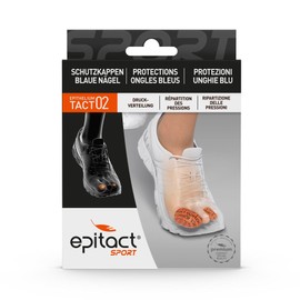 Epitact Sports Nail Protection | Blue, Broken, Damaged Nails, Blisters | Prevent and Relieve Toe Pain Caused by Friction in Sports Shoes (L)