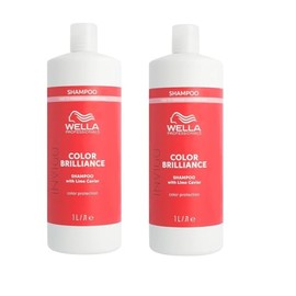 Wella Professionals Invigo Color Brilliance Colour Protection Shampoo Fine / Normal 1000 ml Pack of 2