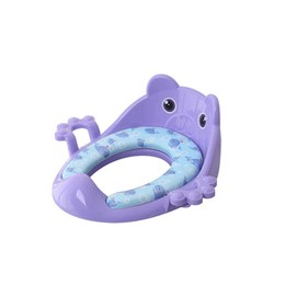 Esquirla Soft and Safe Toilet Seat Covers for Toddlers - Comfortable and Slip-Resistant, Purple, as described