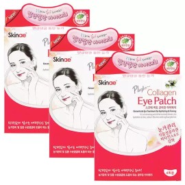 Franny & Jui 스킨애 피토콜라겐 아이패치, 4회, 3개 Skin A Phytocollagen Eye Patch, 4 times, 3 pieces