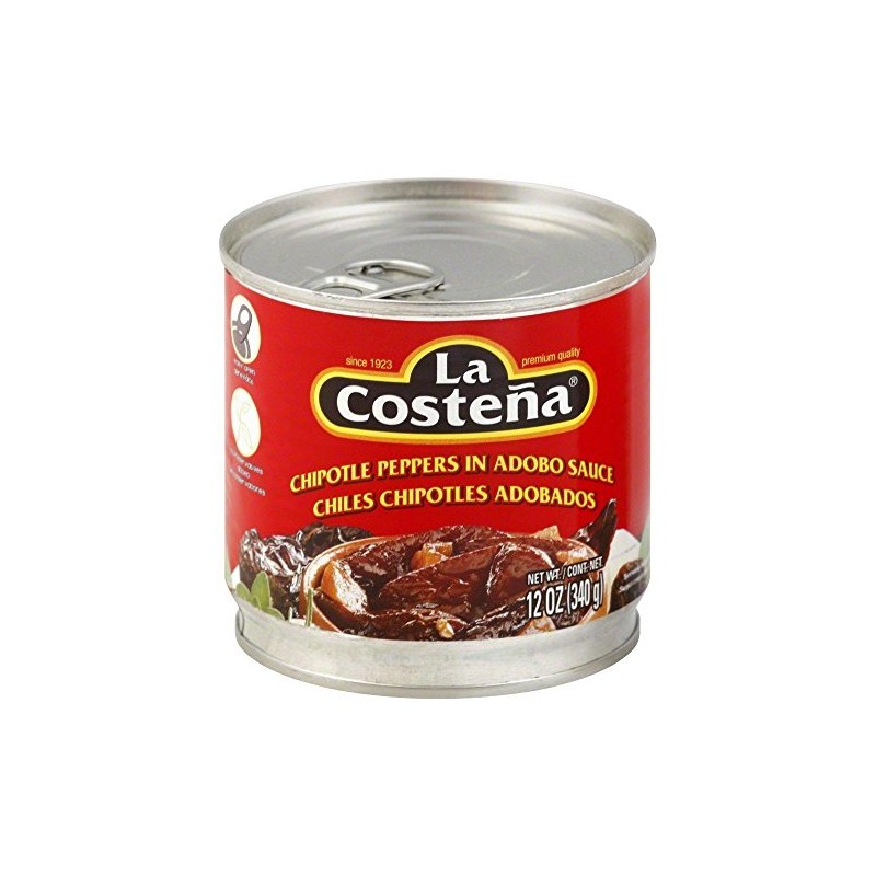 La Costena Chipotle Peppers in Adobo Sauce (Pack of 3)