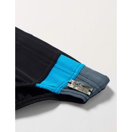 Haute Pression Boys' Briefs 515, Black/Grey/Turquoise