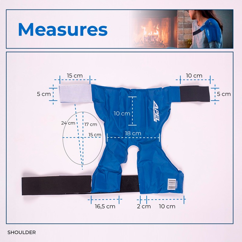 Gel Pack for The Shoulder. Cold/Heat Therapy, Reusable Packs for