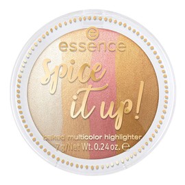 Essence Spice it up! Baked Multi-Coloured Highlighter No. 01 More is More Contents: 7 g Baked Multi-Coloured Highlighter Powder