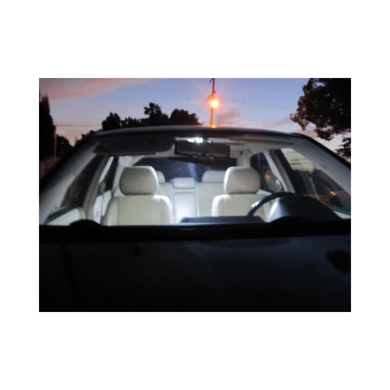 newlineperformanceLED White Sunvisor, Dome/ Map Light LED interior bulb Kit