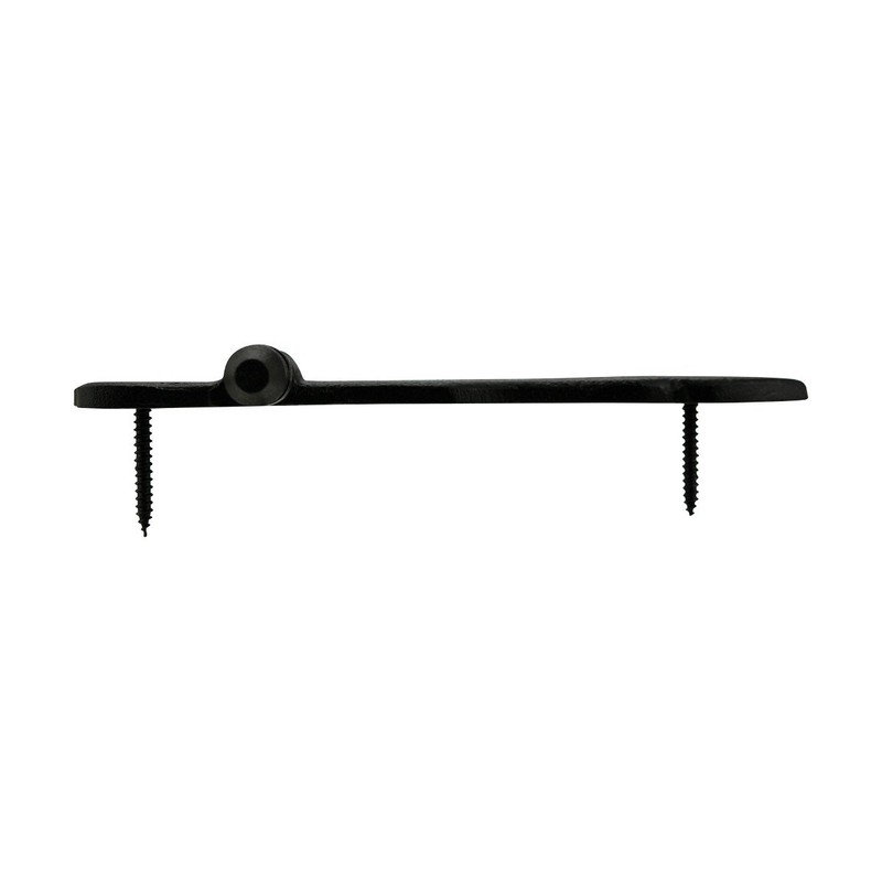 Renovators Supply Manufacturing Shed Door Hinge 5 in. Black Wrought