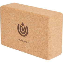 ENERGETICS Unisex - Adult Yoga Block-425404 Yoga Block, Brown Light, One Size