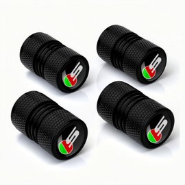 Car Wheel Tire Valve Stem Caps Aluminum Alloy Tire Air Caps Cover Compatible with XE XEL XF XFL XJ F-PACE F-Type Accessories