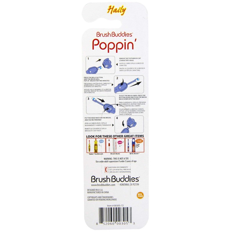 Brush Buddies Haily Toothbrush