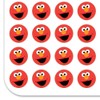 Sesame Street Elmo Face Planner Calendar Scrapbooking Crafting Stickers