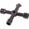 UKDeals Direct® 4 Way Utility Key Multifunction Meter Key, Utility