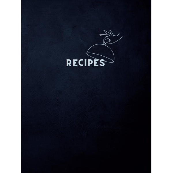 RECIPES: Recipe Book to Write in Your Own Recipes, Deep
