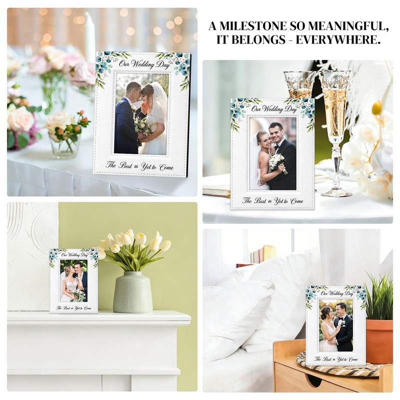 Wedding Gifts for Couples 2026 - Boho Floral Wedding Picture