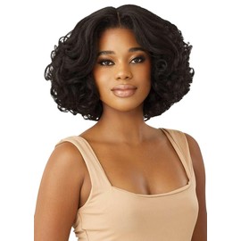 Outre Melted Hairline - Kinky Soft Edges - Kinky Soft 5 (JET BLACK 1)