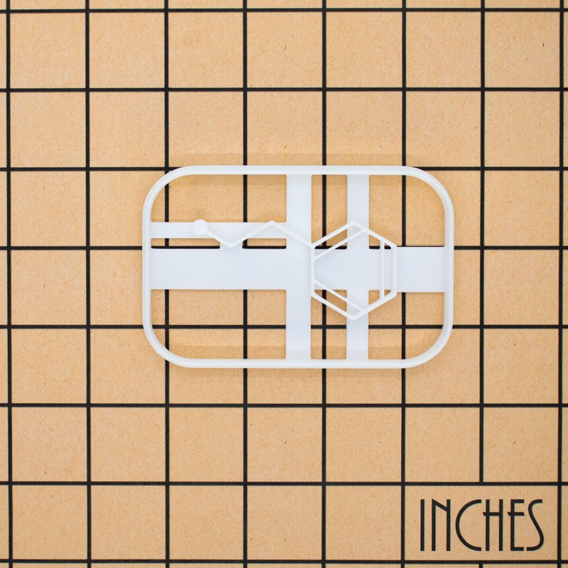 Phenylethylamine Molecule Cookie Cutter. Bakerlogy
