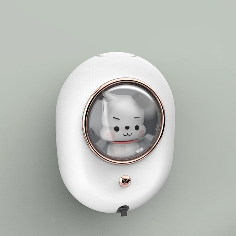 Wall Mounted Soap Dispenser Space Capsule Design Rechargeable Space Saving