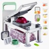 VEVOR Vegetable Chopper Mandoline Slicer All-in-1 Food Veggie Cutter 8