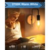 E12 B10 Clear Candle Base Bulb with Warm White 2700K,