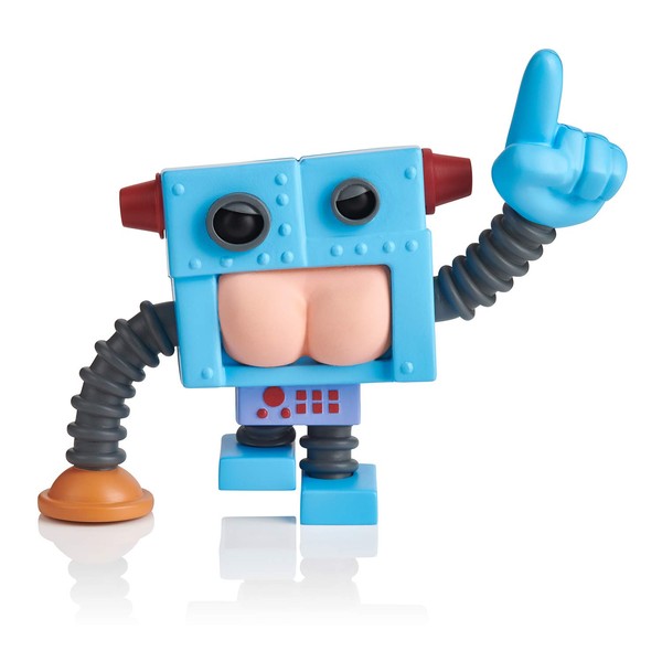 Buttheads - Robutt (Robot) - Interactive Farting Figurine - By WowWee