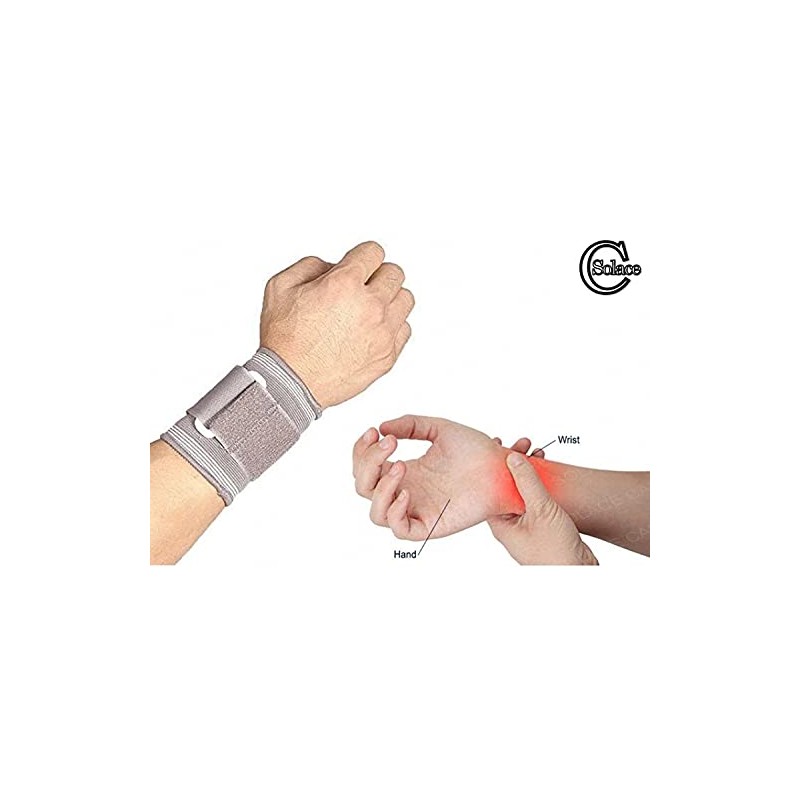 Elastic Wrist & Palm Supports with Strap - Support for