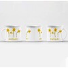 Fabulous Emaillierter Metallbecher 284ml Narzisse Blumen Minimalistisch Schick Garten Liebe