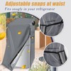 Safipotts Refrigerator Cover, Waterproof & Dustproof Cover for Protecting Upright