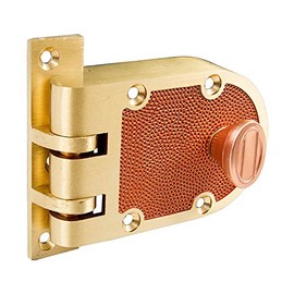 Tuff Stuff (Like Segal) Bronze US10 Solid Bronze Jimmy Proof Deadlock Deadbolt Single Cylinder Lock Set