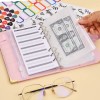 A6 Bolsa De Carpeta Con Cremallera Cuaderno De Carpetas