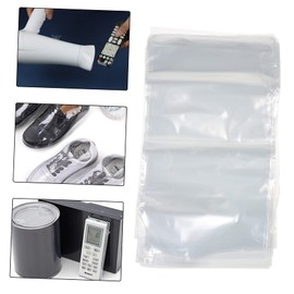 Sosoport 200pcs Clear Pof Heat Shrink Bags Transparent Shrinkable Packaging Sealer Bags for Household Use Plastic Wrap for Product Freshness and Display