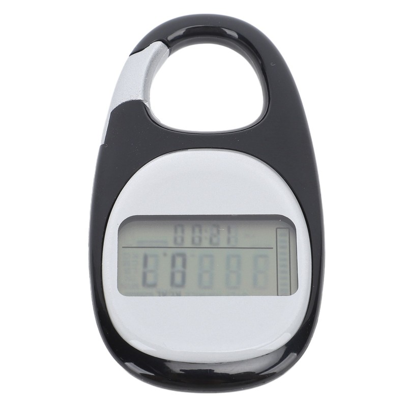 Walking Pedometer Multifunctional Memory Clip On Step Counter For Travel