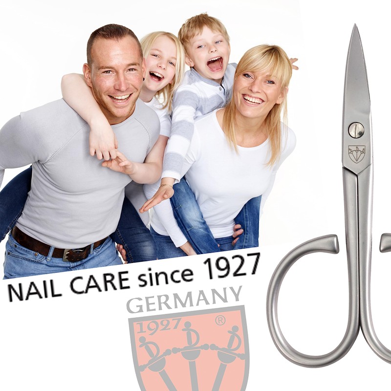 3 Swords Germany - Stainless Steel INOX Curved Nail Scissors
