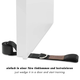 PANTIK Door Anchor for Resistance Bands Gym Home Fitness Workout Band Heavy Duty with D-Ring Solid Nylon Core, Dense Foam, Super Strong Nylon Webbing and