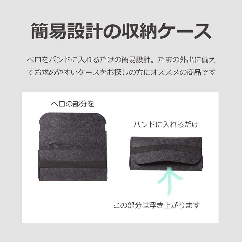 lifactlab. Simple Storage Case for HHKB, 0.1 inch (3 mm)
