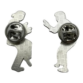 EDEN Fashionable Pulp Fiction Mia & Vincent Dancing Pin Badge [E953]
