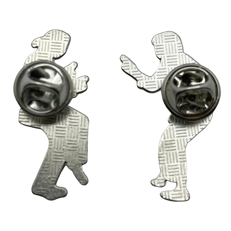 EDEN Fashionable Pulp Fiction Mia & Vincent Dancing Pin Badge