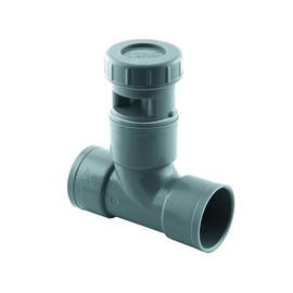 Tee Fitting with 40 mm/Hinged Lid Pressure Balance/Aerator – Membrane