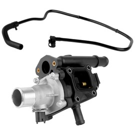 Thermostat Housing with Sensor Thermostat Water Hose Pipe 55353311 Compatible With Opel Astra H J Cruze Vectra Zafira Insignia 1.6 1.8 Replaces 55577284 55577073 826001