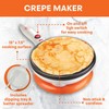 MasterChef Cordless Crepe Maker with Non-stick Dipping Plate plus Electric