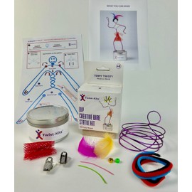 Terry Twisty (Medium Bend) - DIY Creative Wire Statue Kit