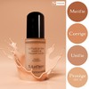 T. LeClerc Complexion Fluid, Powdery, 03 Sand Beige, Matte, Vegan,