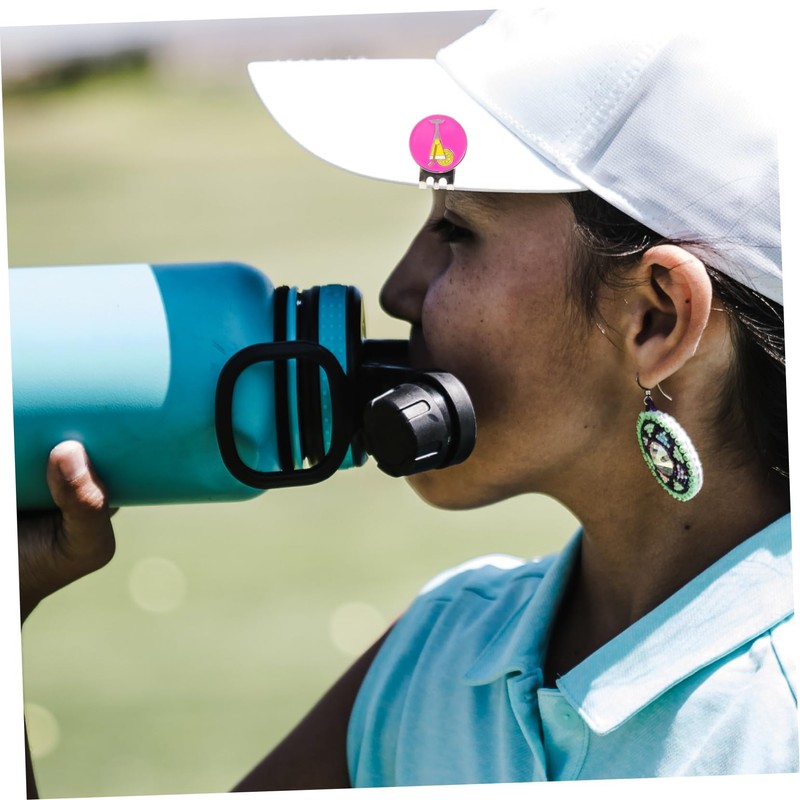 Mipcase Golf Hat Clip Marker Portable and Decorative Golf Accessory
