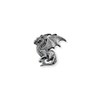 Antique Silver 7150701 Winged Left-Facing Dragon Concho 1 Inch X1