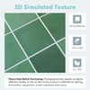 Commomy Matte Green Peel and Stick Backsplash for Kitchen -