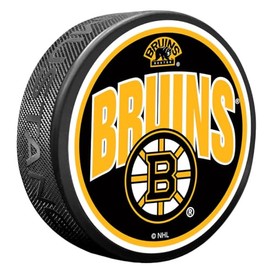 Boston Bruins Puck | Wordmark