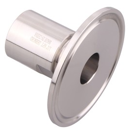 DERNORD 2'' Tri clamp Adapter to 1/2 inch FNPT Thread Ferrule Sanitary Pipe Fitting