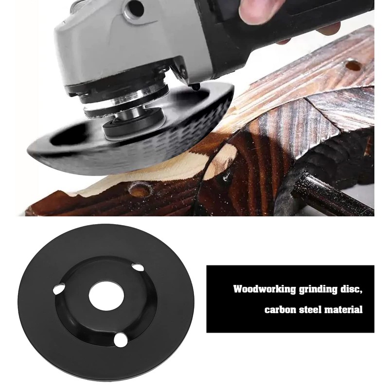 eMagTech 3 x 115 mm OBA Angle Grinder Wood Carving
