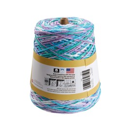 Lily Sugar'n Cream Cone Yarn Beach Ball Blue Ombre