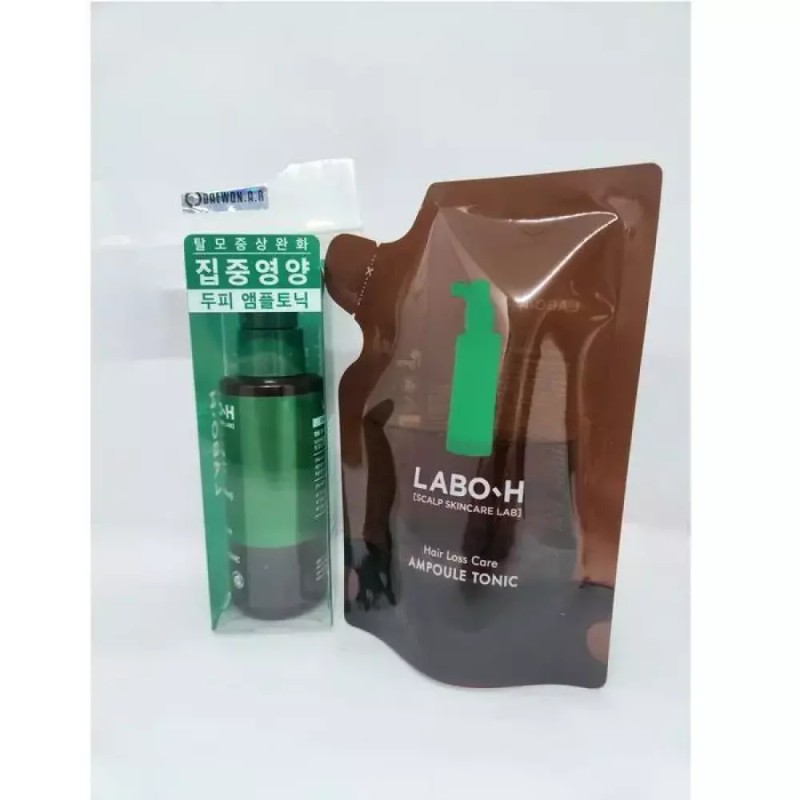 LABOHEE [라보에이치] 두피강화클리닉 앰플토닉 탈 모증상완 화100ml 1개+리필100ml 1개 k뷰티
